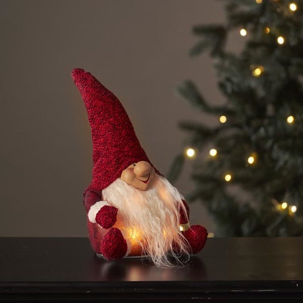 Eglo - LED Christmas decoration 4xLED/0,06W/3xAA red