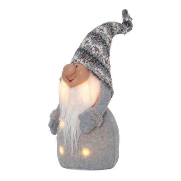 Eglo - LED Christmas decoration 6xLED/0,06W/3xAA grey