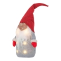 Eglo - LED Christmas decoration 6xLED/0,06W/3xAA red/grey