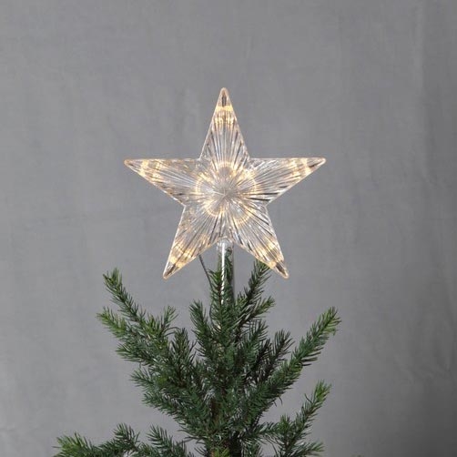 Eglo - LED Christmas star 10xLED/0,06W/2xAA