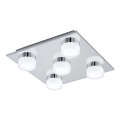 Eglo - LED Dimmable bathroom ceiling light 5xLED/7,2W/ IP44