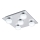 Eglo - LED Dimmable bathroom ceiling light 5xLED/7,2W/ IP44