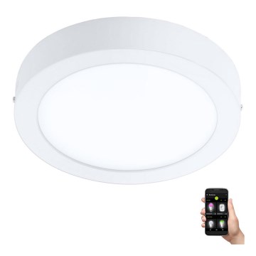 Eglo - LED Dimmable bathroom ceiling light LED/16,5W/230V 2700-6500K IP44 ZigBee