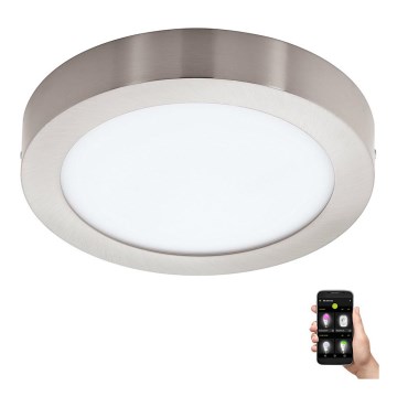 Eglo - LED Dimmable bathroom ceiling light LED/16,5W/230V IP44 ZigBee