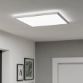Eglo - LED Dimmable bathroom ceiling light LED/17W/230V 2700-6500K 50x50 cm IP44 white + remote control