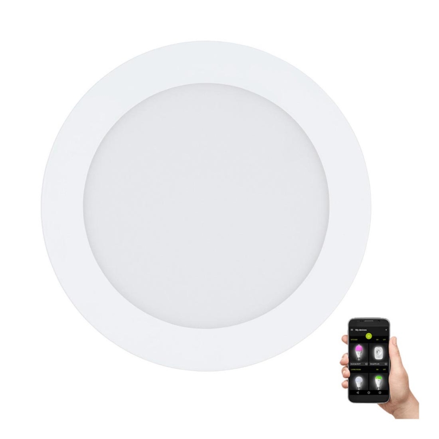 Eglo - LED Dimmable bathroom recessed light LED/10,5W/230V IP44 ZigBee