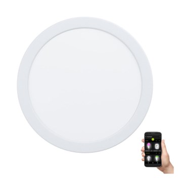 Eglo - LED Dimmable bathroom recessed light LED/16,5W/230V IP44 ZigBee