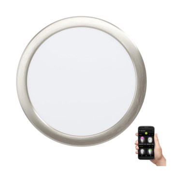 Eglo - LED Dimmable bathroom recessed light LED/16,5W/230V IP44 ZigBee