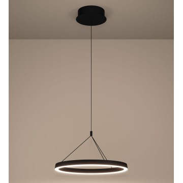 Eglo - LED dimmable cable-hung pendant light LED/34,5W/230V 2200-6500K black + remote control