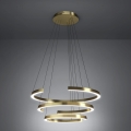 Eglo - LED Dimmable Cable Pendant LED/50W/230V 2200-6500K Gold + Remote Control