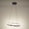 Eglo - LED Dimmable Cable Pendant Light LED/60W/230V 2200-6500K gray + remote control