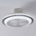 Eglo - LED Dimmable ceiling fan LED/25,5W/230V white/grey 2700-6500K + remote control