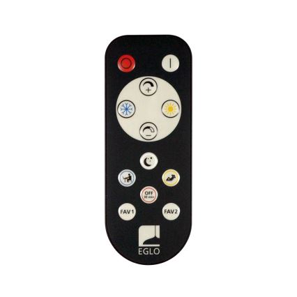 Eglo - LED Dimmable ceiling light 1xLED/43W/230V white + remote control