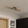 Eglo - LED Dimmable ceiling light 2xLED/10W/230V 3000K black/beige