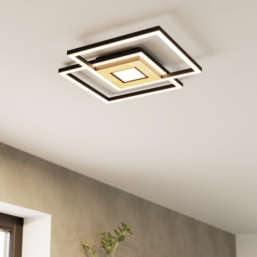 Eglo - LED Dimmable ceiling light 2xLED/17W/230V +1xLED/4,2W 2700-6500K + remote control