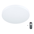 Eglo - LED Dimmable ceiling light -A LED/24W/230V + remote control