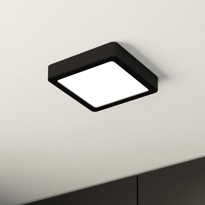 Eglo - LED Dimmable ceiling light LED/11W/230V black