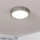 Eglo - LED Dimmable ceiling light LED/11W/230V matte chrome