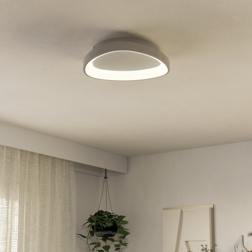 Eglo - LED Dimmable ceiling light LED/12W/230V 2700-6500K white + remote control