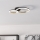 Eglo - LED Dimmable ceiling light LED/12W/230V 4000K black/gold