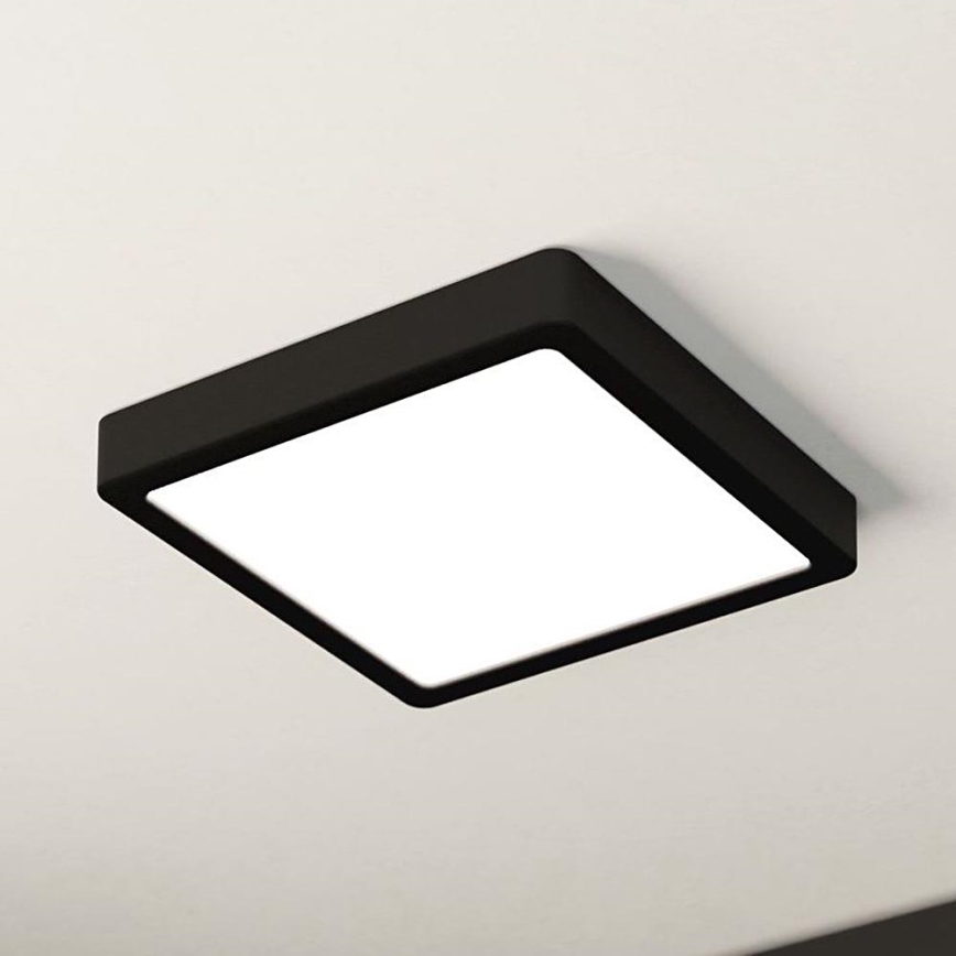 Eglo - LED Dimmable ceiling light LED/17W/230V black