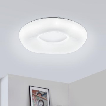 Eglo - LED Dimmable ceiling light LED/18W/230V + remote control