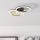 Eglo - LED Dimmable ceiling light LED/20W/230V 4000K black/gold
