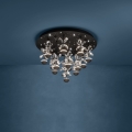 Eglo - LED Dimmable ceiling light LED/27W/230V 3000K black