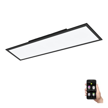 Eglo - LED Dimmable ceiling light LED/33,5W/230V black ZigBee