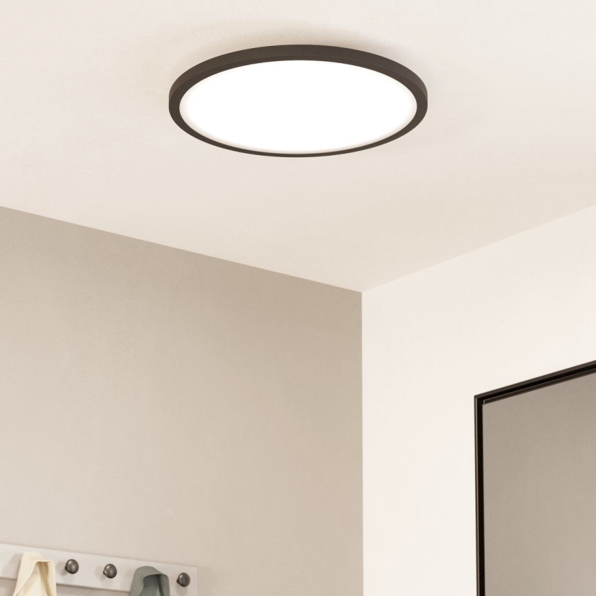Eglo - LED Dimmable ceiling light LED/33,5W/230V d. 45 cm black