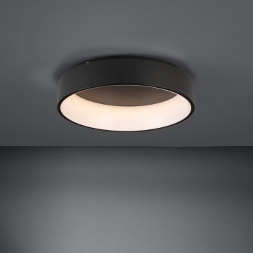 Eglo - LED Dimmable ceiling light LED/35,2W/230V 3000K black