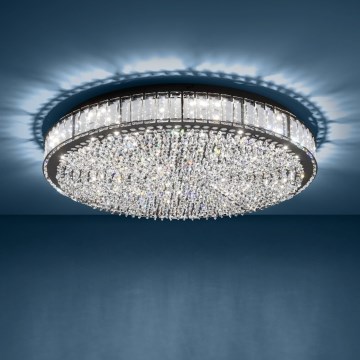 Eglo - LED Dimmable ceiling light LED/52,4W/230V 4000K black