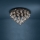 Eglo - LED Dimmable ceiling light LED/77,4W/230V 3000K black