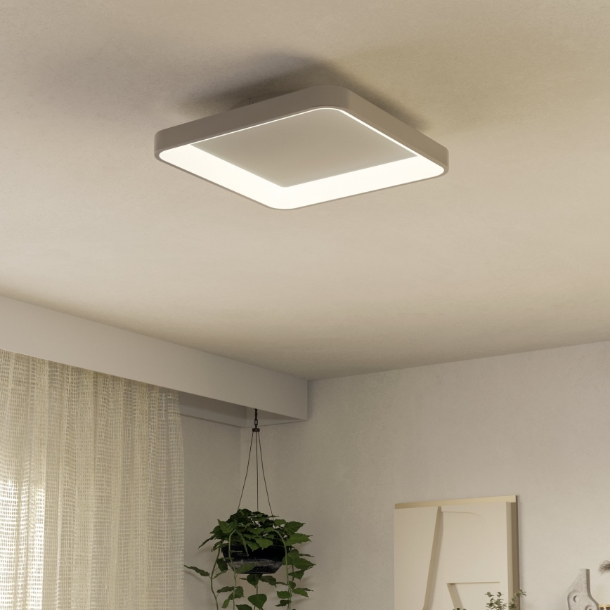 Eglo - LED Dimmable ceiling light LORETELLO LED/12W/230V white + remote control