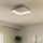 Eglo - LED Dimmable ceiling light LORETELLO LED/12W/230V white + remote control