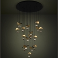 Eglo - LED Dimmable chandelier on a string 17xLED/2,3W/230V 3000K d. 78 cm