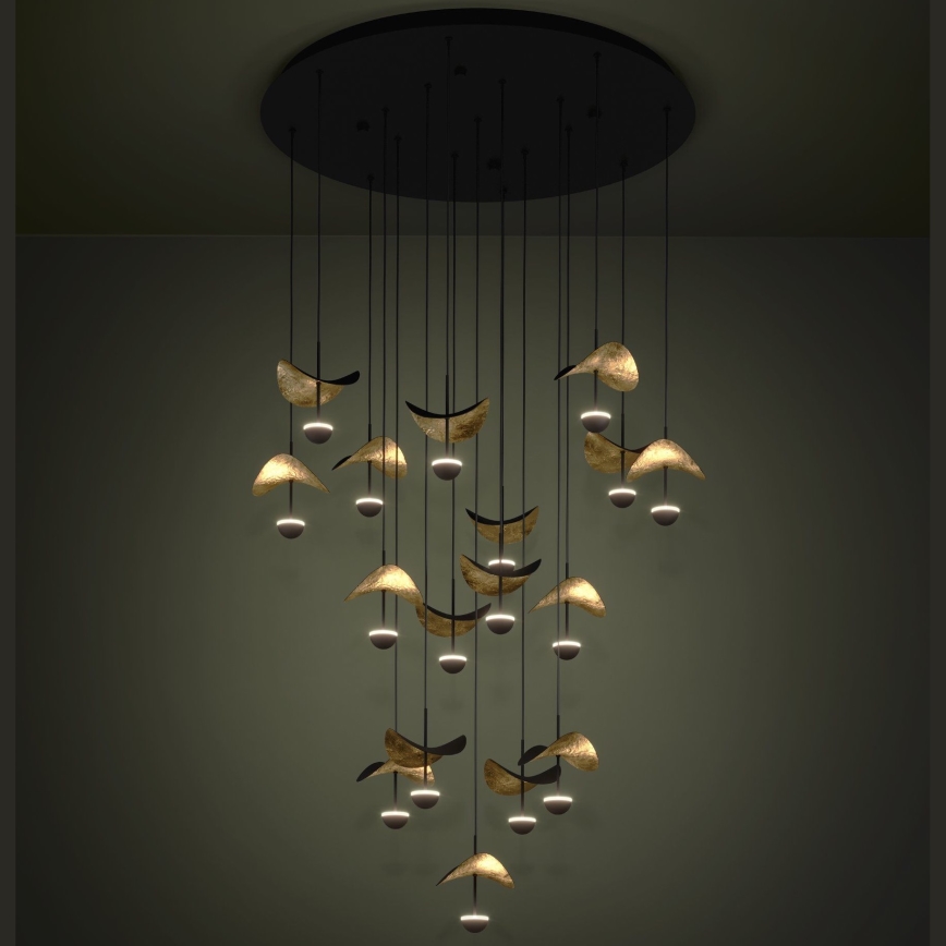 Eglo - LED Dimmable chandelier on a string 17xLED/2,3W/230V 3000K d. 78 cm