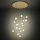 Eglo - LED Dimmable chandelier on a string 17xLED/3W/230V 3000K d. 78 cm gold