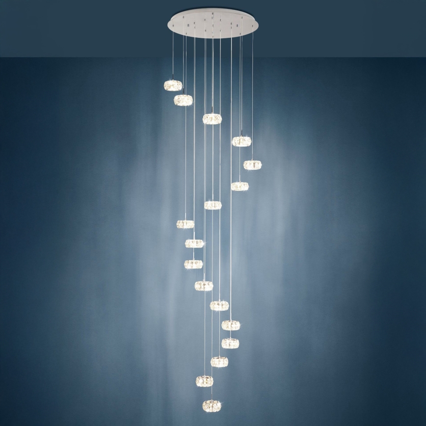Eglo - LED Dimmable chandelier on a string 17xLED/4,5W/230V