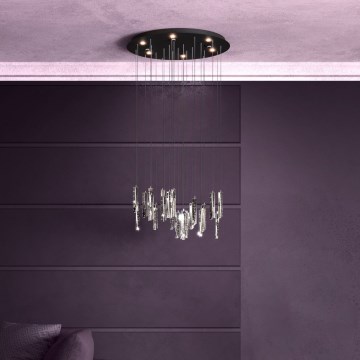 Eglo - LED Dimmable chandelier on a string 6xLED/4,2W/230V 3000K clear