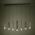 Eglo - LED Dimmable chandelier on a string 7xLED/3,1W/230V 3000K anthracite/gold