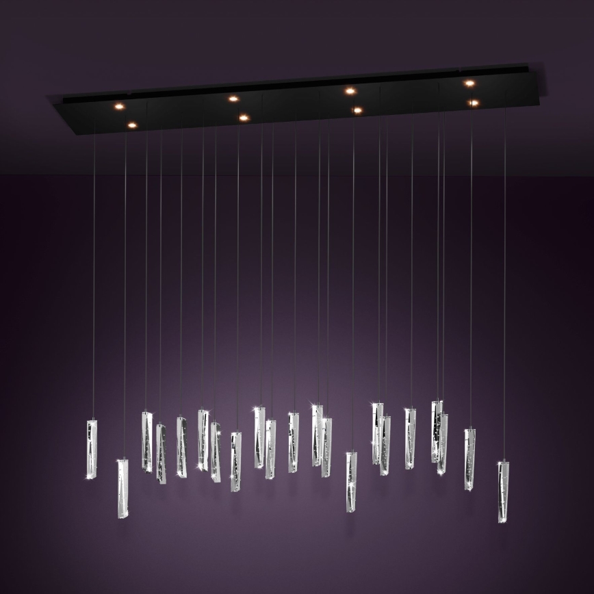 Eglo - LED Dimmable chandelier on a string 8xLED/4,2W/230V 3000K clear