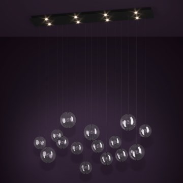 Eglo - LED Dimmable chandelier on a string 8xLED/4,2W/230V 3000K clear