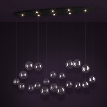 Eglo - LED Dimmable chandelier on a string 8xLED/4,2W/230V 3000K clear