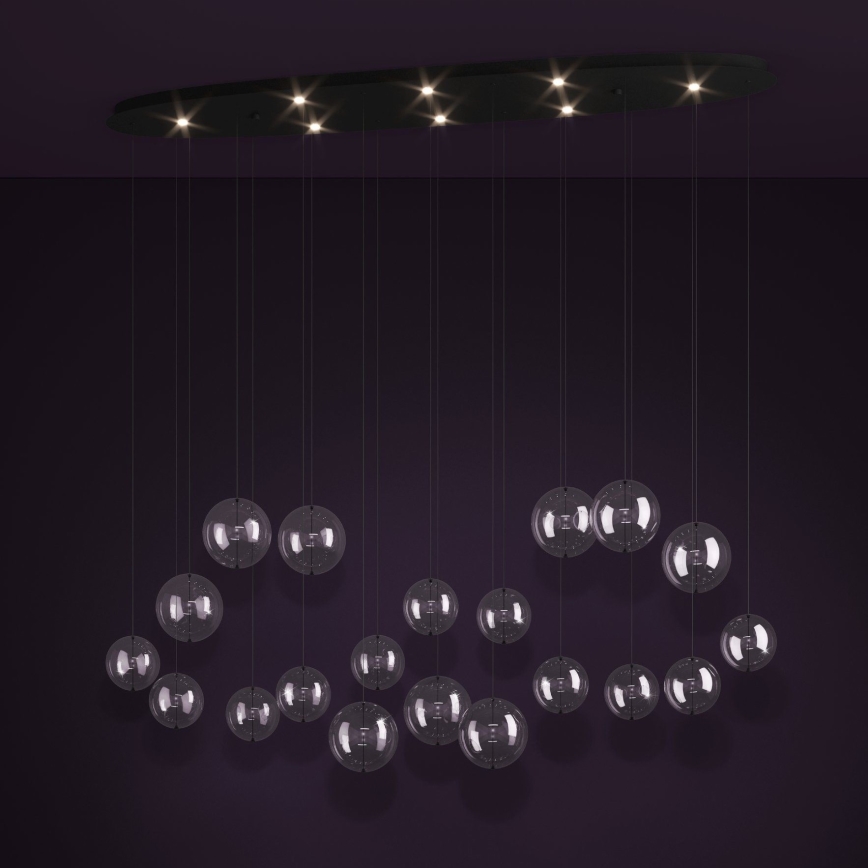 Eglo - LED Dimmable chandelier on a string 8xLED/4,2W/230V 3000K clear