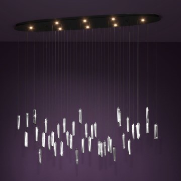 Eglo - LED Dimmable chandelier on a string 8xLED/4,2W/230V 3000K clear