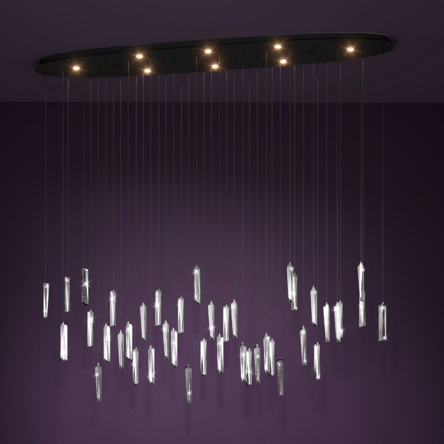 Eglo - LED Dimmable chandelier on a string 8xLED/4,2W/230V 3000K clear