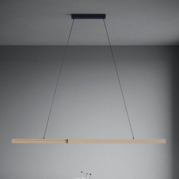 Eglo - LED Dimmable chandelier on a string LED/21W/230V 3000K brown
