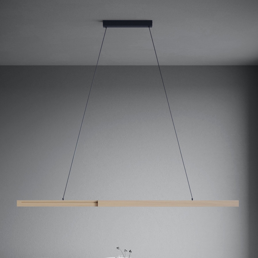 Eglo - LED Dimmable chandelier on a string LED/21W/230V 3000K brown