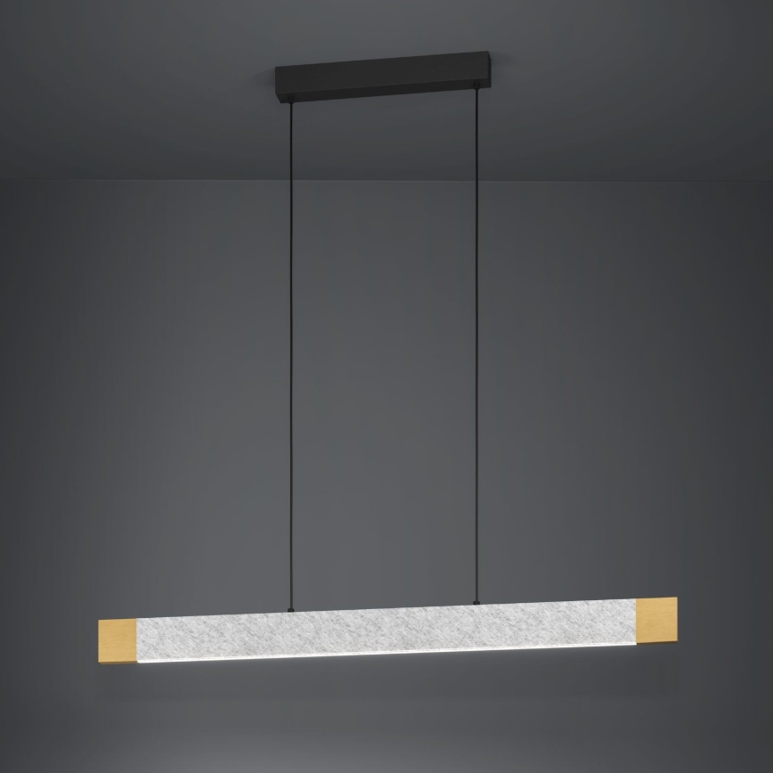 Eglo - LED Dimmable chandelier on a string LED/22,2W/230V 3000K brown/grey